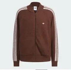 adidas FB TTベロアトラックジャケット ブラウン - メルカリ