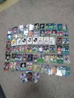 カルビーJリーグチップスカード６８枚セット １９９２？ラモス瑠偉等