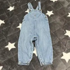 【美品】BabyGAP デニムオーバーオール 80cm