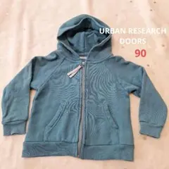 URBAN RESEARCH DOORS フード付きトレーナー 90