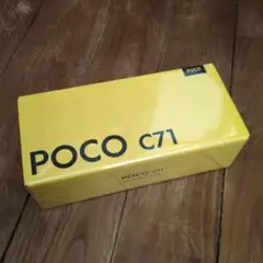 POCO C71 イエロー 3/64gb - メルカリ