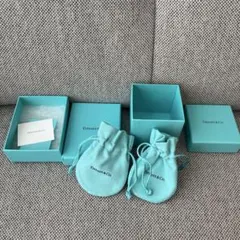 Tiffany & Co. ギフトボックスとポーチセット