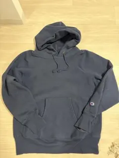 Champion Reverse Weave プルオーバーパーカー L ネイビー