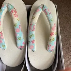 最終値下げ七五三花柄草履 20CM