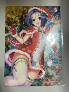 ToLOVEる ダークネス A3 クリアポスター 西園寺春菜 クリスマスver