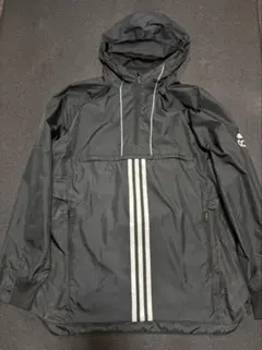 アディダス　adidas ウィンドブレーカー　ハーフジップ　スポーツウェア