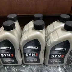 ハーレーエンジンオイルSYN3 20W-50 - メルカリ
