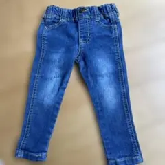 デニム　ゴムウエスト BREEZE ストレッチパンツ 90