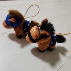 サラブレッドコレクション　ぷちぬいぐるみ7　ベラジオオペラ&レモンポップ