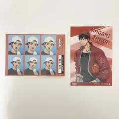 黒子のバスケ 火神大我 購入特典 証明写真 サンリオ ブロマイド まとめ売り