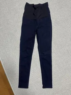 【見着用】UNIQLOマタニティパンツ ネイビー Mサイズ