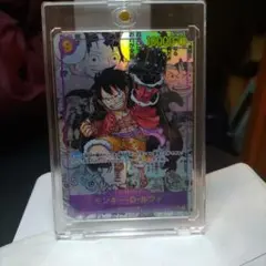 モンキー・D・ルフィ SEC コミパラ OP09-119 美品7月21日まで！！