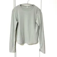 カットソー 長袖 レディースm