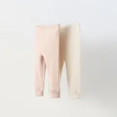 新品タグ付き＊ZARA ベビーレギンス ワッフルテクスチャーレギンス 68cm