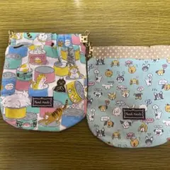 組み合わせ変更可♡新品♡ハンドメイド♡バネ口ポーチセット