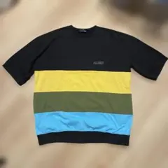 ALDIES マルチカラー ボーダー Tシャツのサムネイル