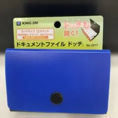 KING JIM ドキュメントファイル ドッチ No.2217
