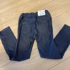 Lee ブラックデニム　スリムフィット ボトムス