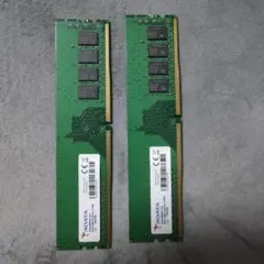 ADATA DDR4-2133 16GB 8GBx2 デスクトップメモリ - メルカリ