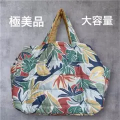 極美品　Hula Lani ハワイアン柄キルティングトートバッグ　　フララニのサムネイル