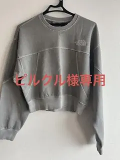 【韓国限定】The North Face グレー スウェット　ホワイトレーベル