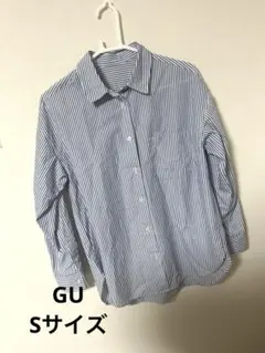 gu ストライプシャツ