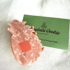 正規品 ハワイ ホノルルクッキー ヘアクリップ 髪留め グアバモチーフ ピンク 正規品 ハワイ ホノルルクッキー ヘアクリップ 髪留め グアバモチーフ