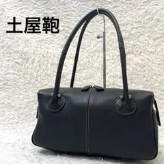 ✨極美品✨土屋鞄 ハンドバッグ ミニボストン オールレザー 肩掛け可