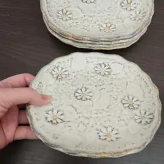 花柄皿 5枚セット