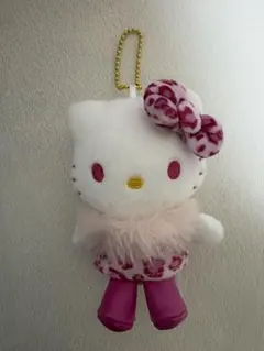 サンリオ ヒョウ柄キティ キーホルダー