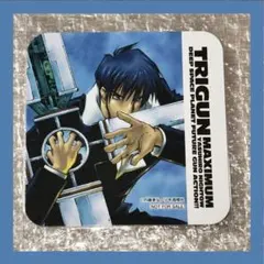 TRIGUNトライガン カフェ コースター 8巻 ヴァッシュ ウルフウッド
