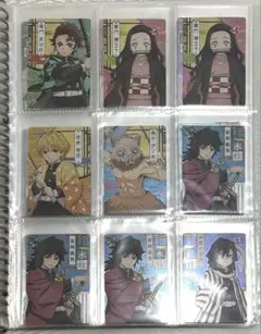 鬼滅の刃　ウエハースカード等　57枚セット（おまけあり）