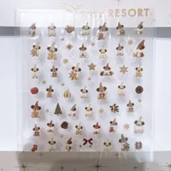 ディズニー クリスマス リルリンリン ネイルシール2025