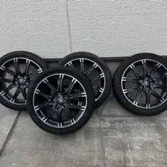 日産　ニスモ18インチ ブラックホイールセット　No4 日産 ニスモ18インチ ブラックホイールセット No4 - メルカリ