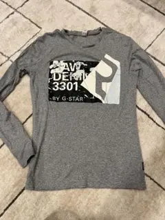 G-Star グレー ロングスリーブ Tシャツのサムネイル