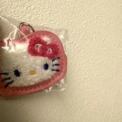 サンリオ サガラ刺繍キーホルダー キティちゃん