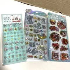 国内正規品　トムとジェリー タイル　うるちゅるポップシール　スパンコール