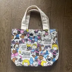 PEANUTS 小型トートバッグ スヌーピー SNOOPY