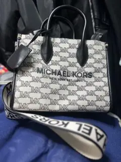 マイケルコース 2way ミレラ ミディアム トートバッグ ショルダー