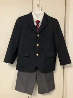 男の子　フォーマルスーツ 120cm ネイビー