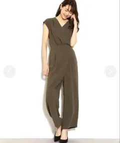 green label relaxing カシュクール オールインワン Fのサムネイル