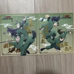ナムコ namco 忍たま乱太郎 特典 箔押しミニアートパネル 六年生