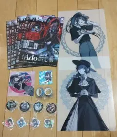 Ado めじるしチャーム、マグネット各全4種コンプリート、他、 計１８品