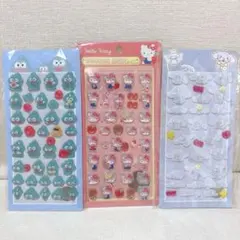 サンリオ ハローキティ シナモロール ハンギョドン ぷっくりシール