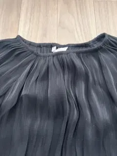 H&M ブラック長袖ブラウス XS