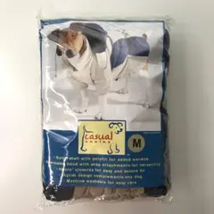 新品　犬服　アウター　ジャンパー　犬用コート　中型犬　 フード取り外し可　M