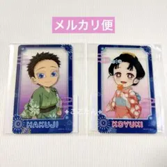 鬼滅の刃 WEBSHOPくじ 花火大会 狛治 恋雪 D賞 アクリルクリアカード