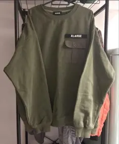 XLARGE スウェット XL ダークグリーンのサムネイル