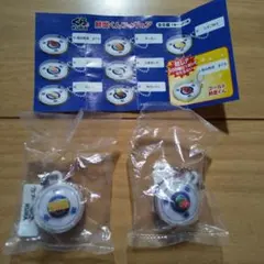 くら寿司　KURA 鮮度くん、味いくら　フィギュア　ポールチェーン　2個セット