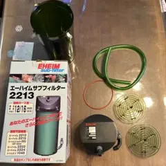 エーハイム2213×2個　タップなど色々セット　中古 楽天市場】60cm 水槽セット EJ−60＋外部フィルター